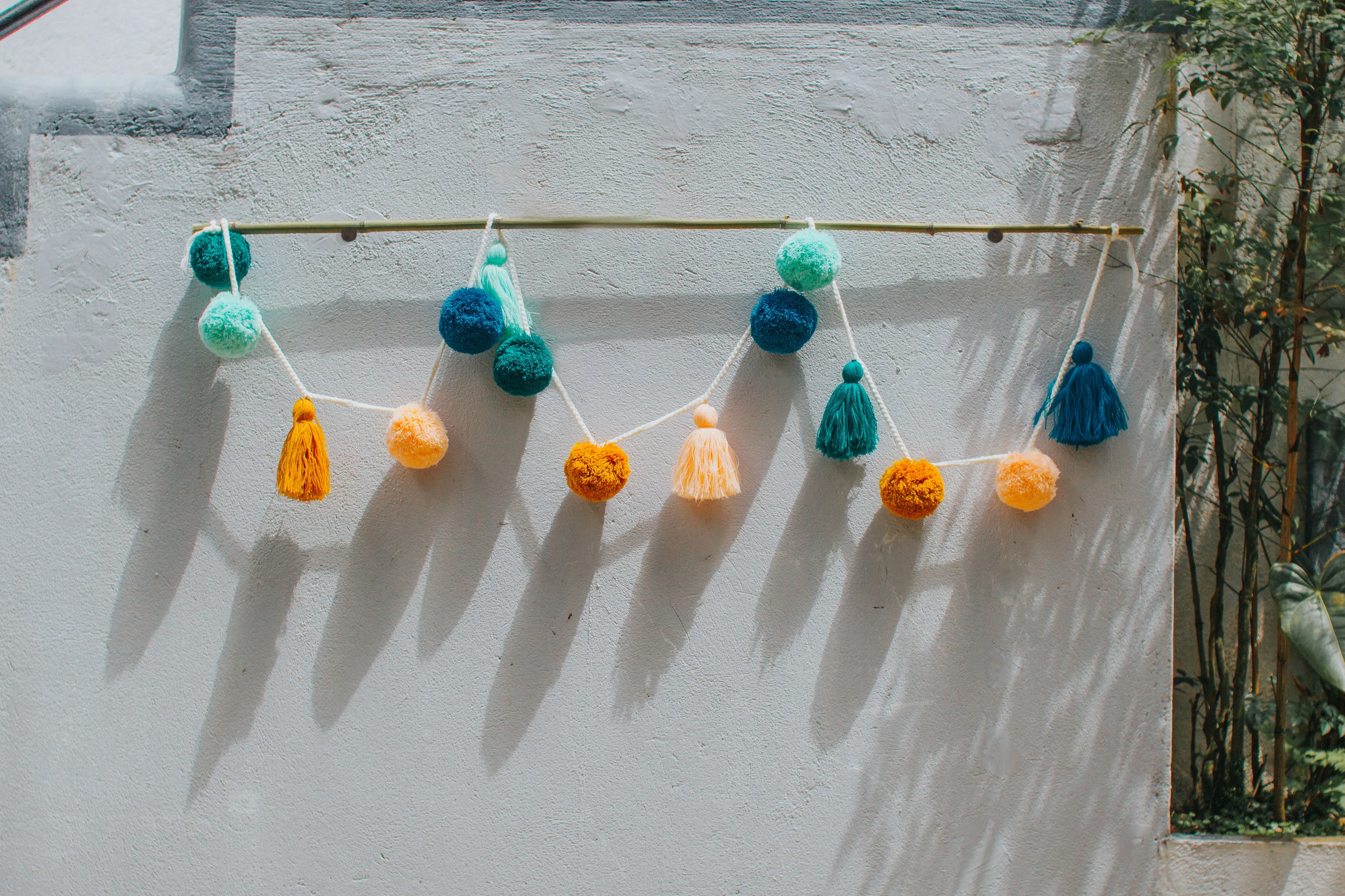Pompom and Tassel Garlands