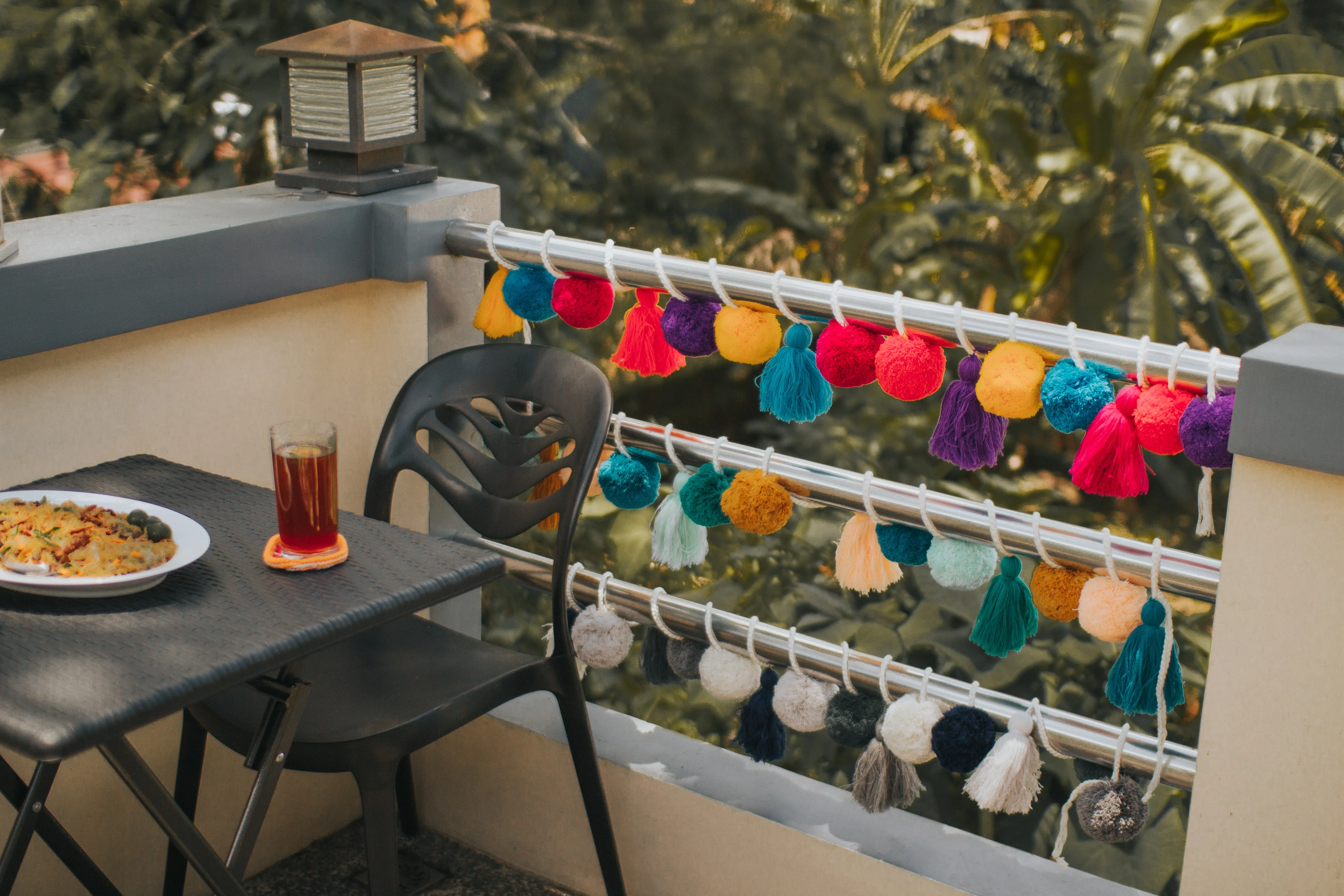 Pompom and Tassel Garlands