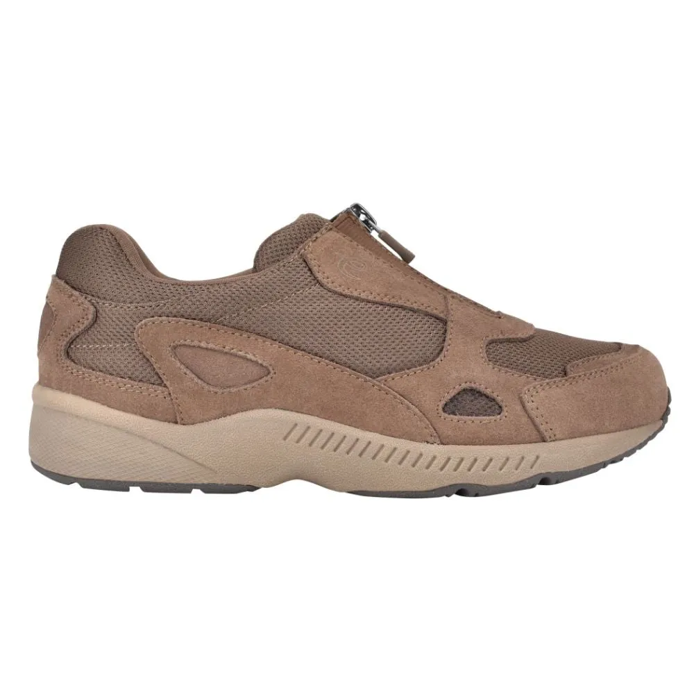 Rheal Taupe Suede Easy Spirit Sneakers