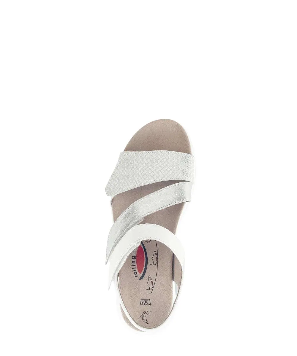 Rolling Soft Velcro Strap Sandal|6688251