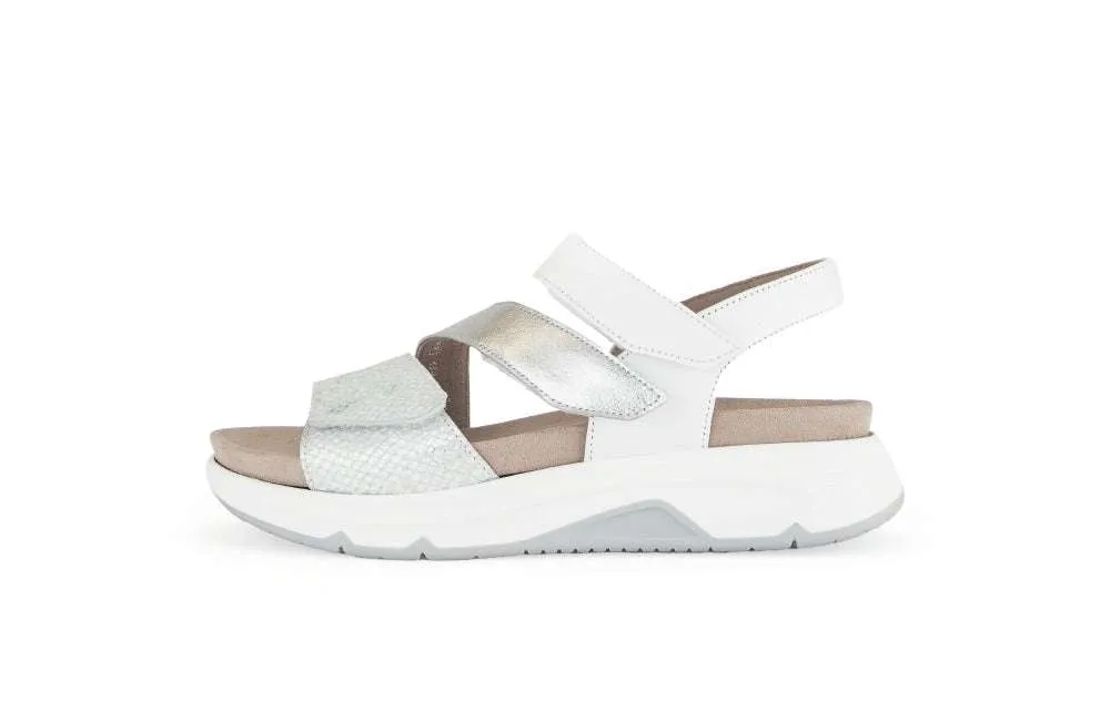 Rolling Soft Velcro Strap Sandal|6688251