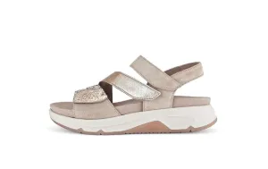 Rolling Soft Velcro Strap Sandal|6688263