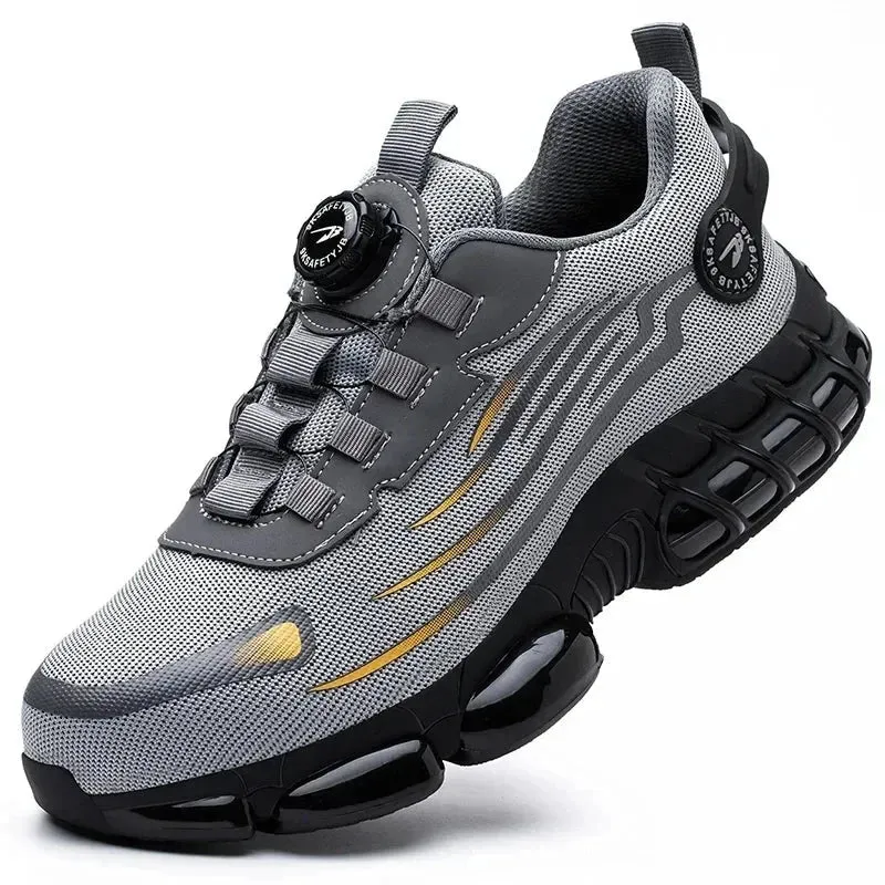 Safety Shoes for Men Anti-smash Anti-puncture Work Shoes