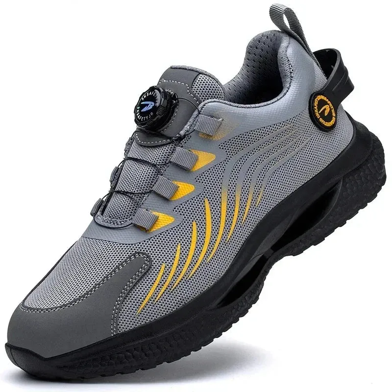 Safety Shoes for Men Anti-smash Anti-puncture Work Shoes