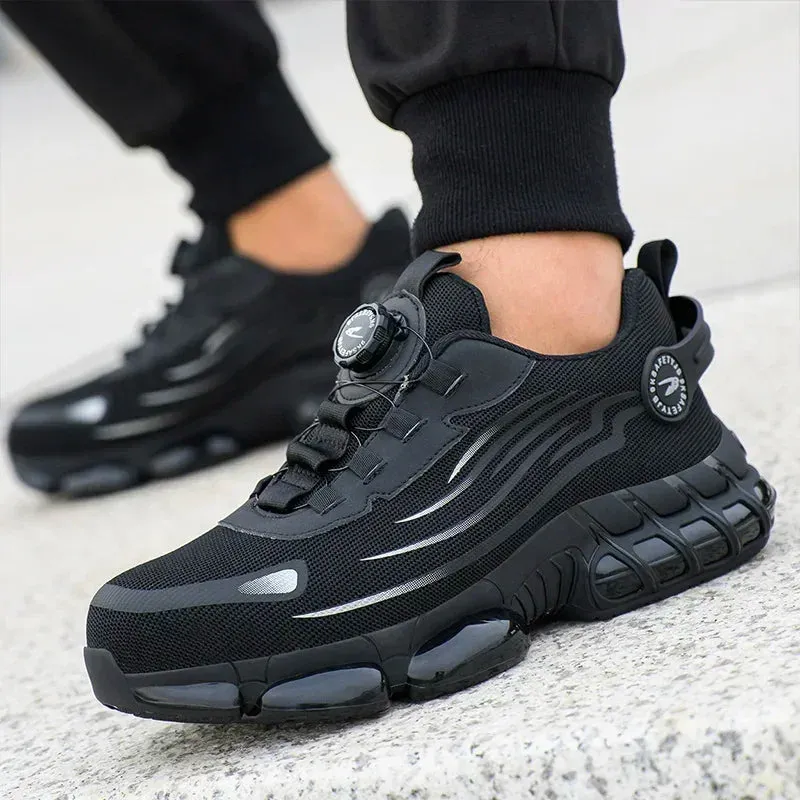 Safety Shoes for Men Anti-smash Anti-puncture Work Shoes