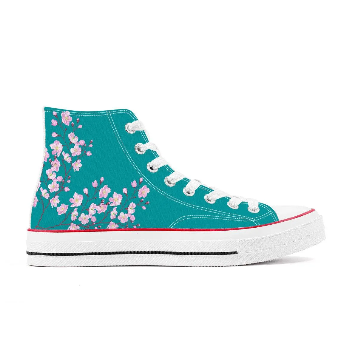 Sakura High Top Canvas Shoes