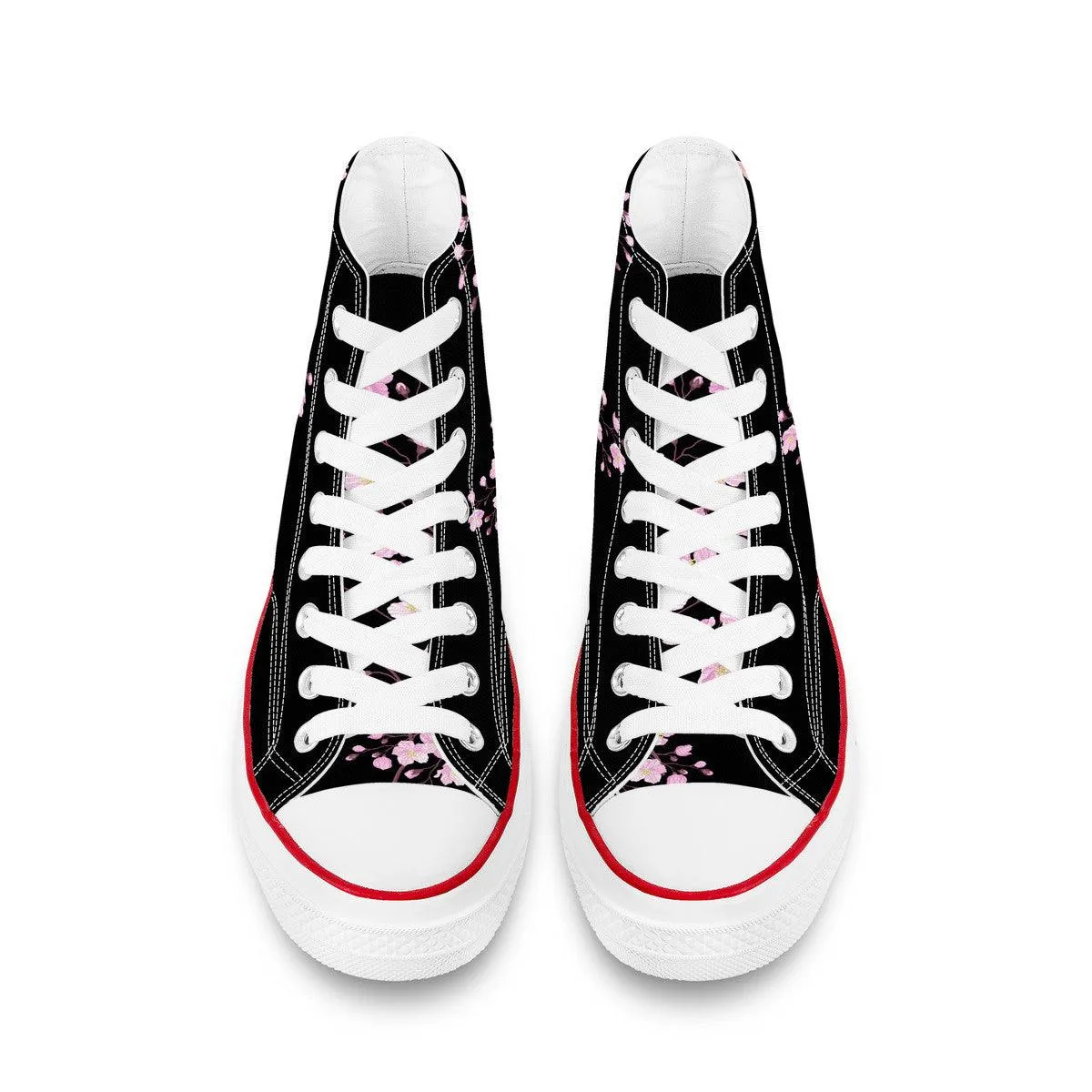 Sakura High Top Canvas Shoes