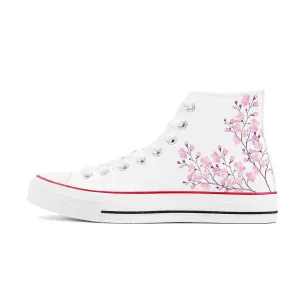 Sakura High Top Canvas Shoes