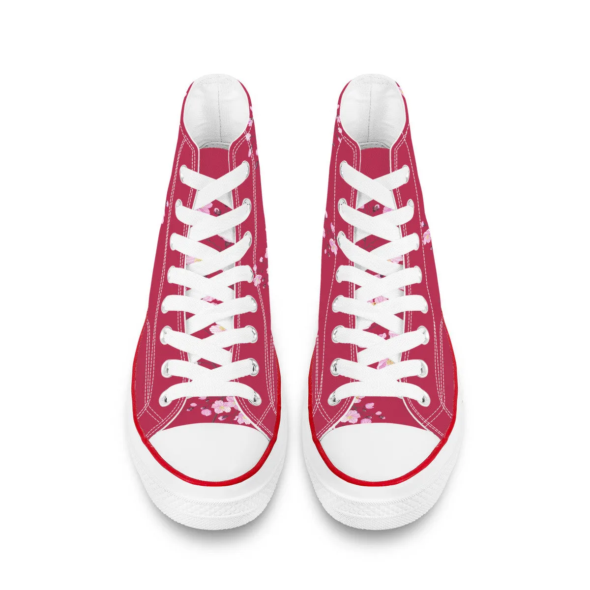 Sakura High Top Canvas Shoes