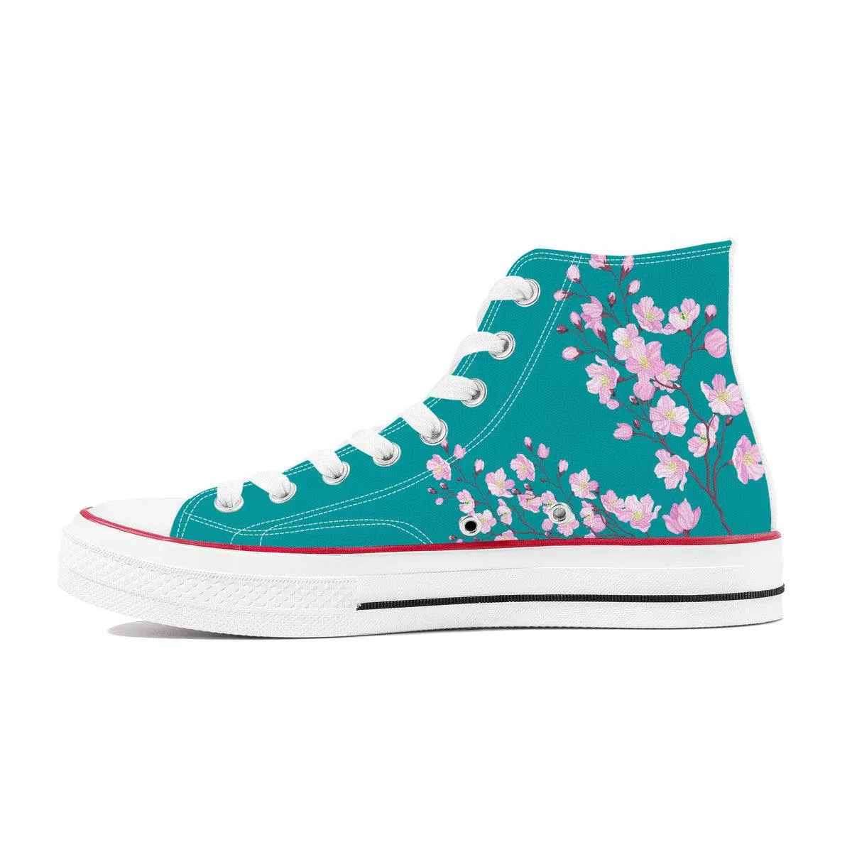 Sakura High Top Canvas Shoes