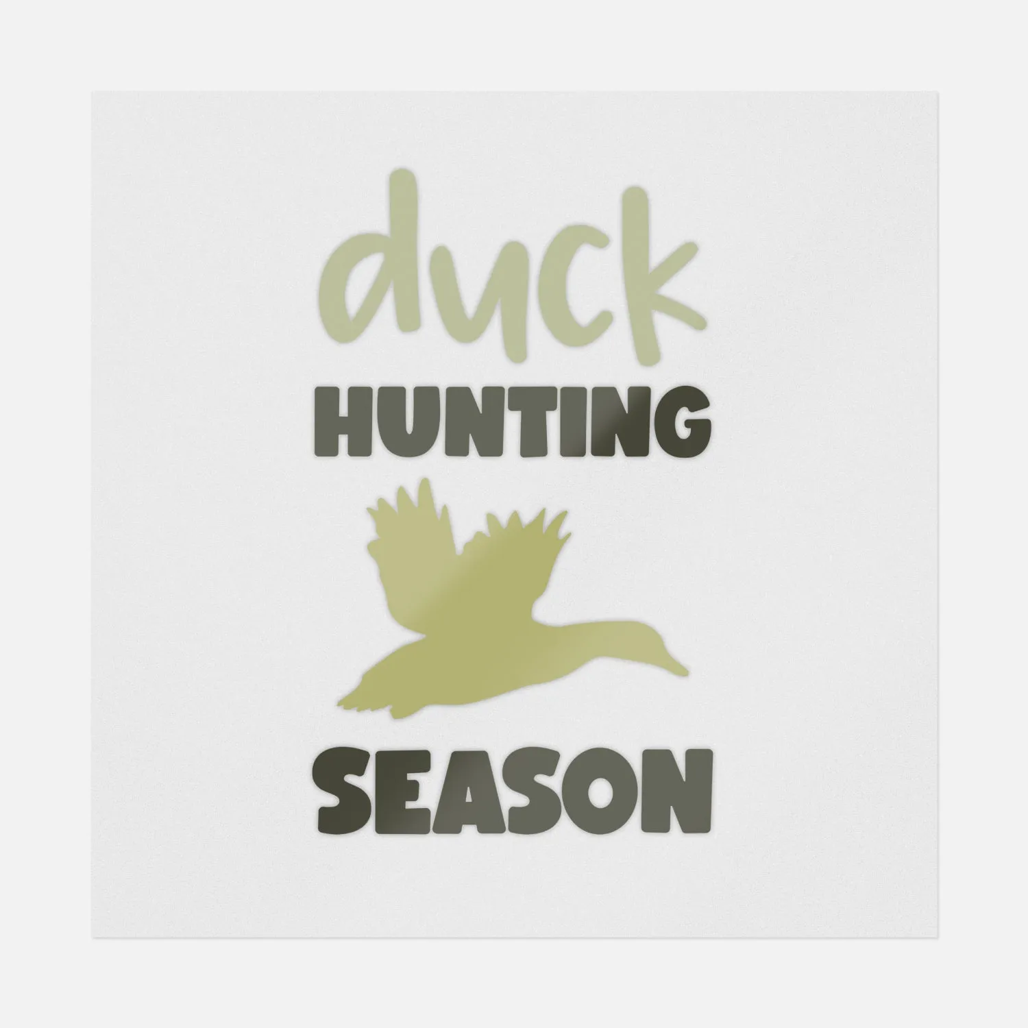 Season Of Duck Hunting