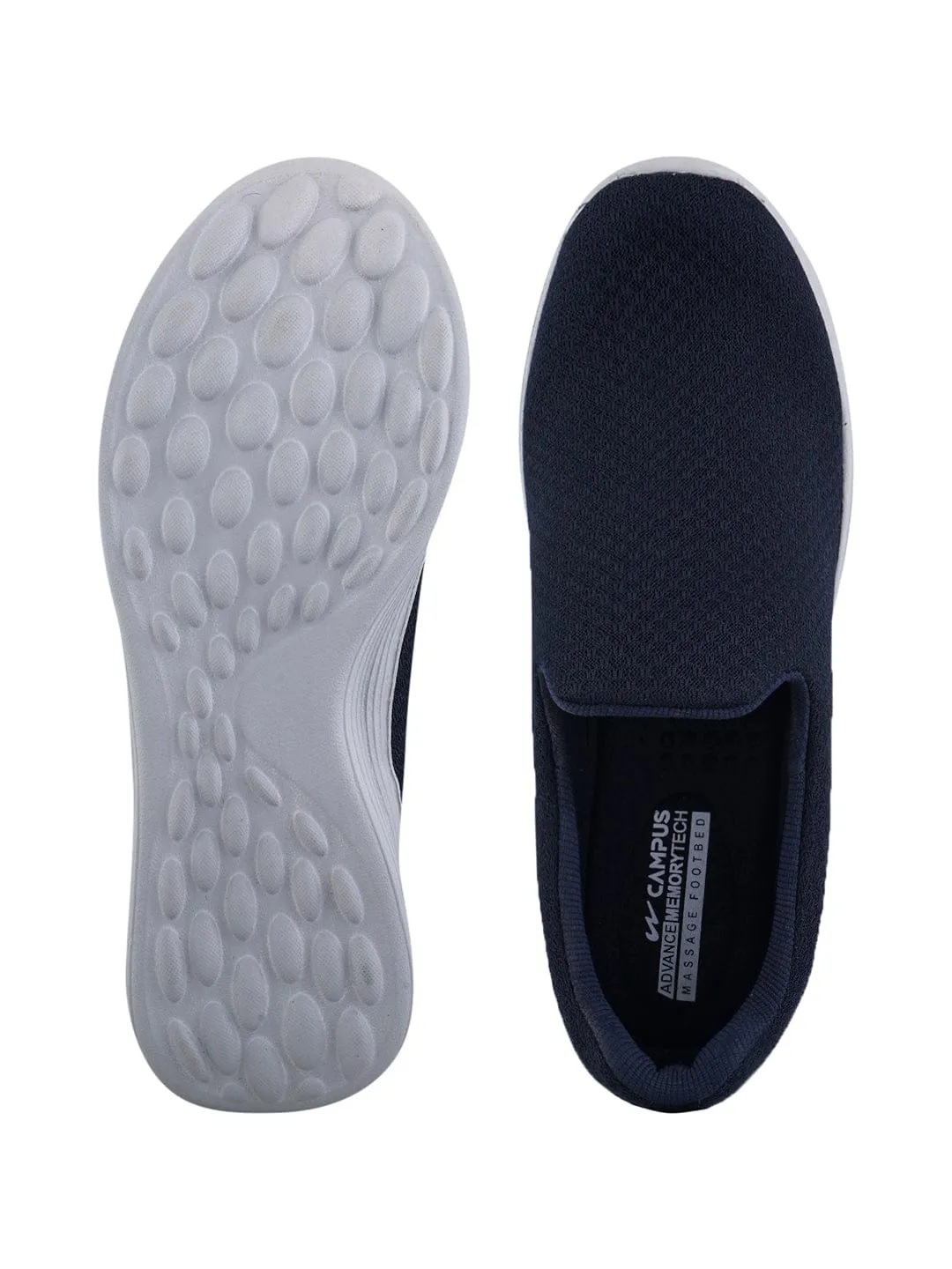 SHUTTLE Navy Men's Walking Shoes