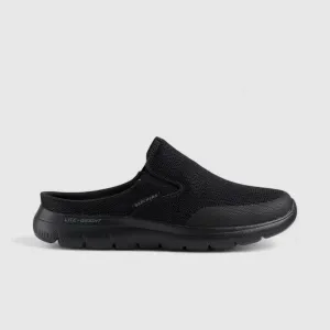 Skechers Comfort Open Back Slip On Black 232574