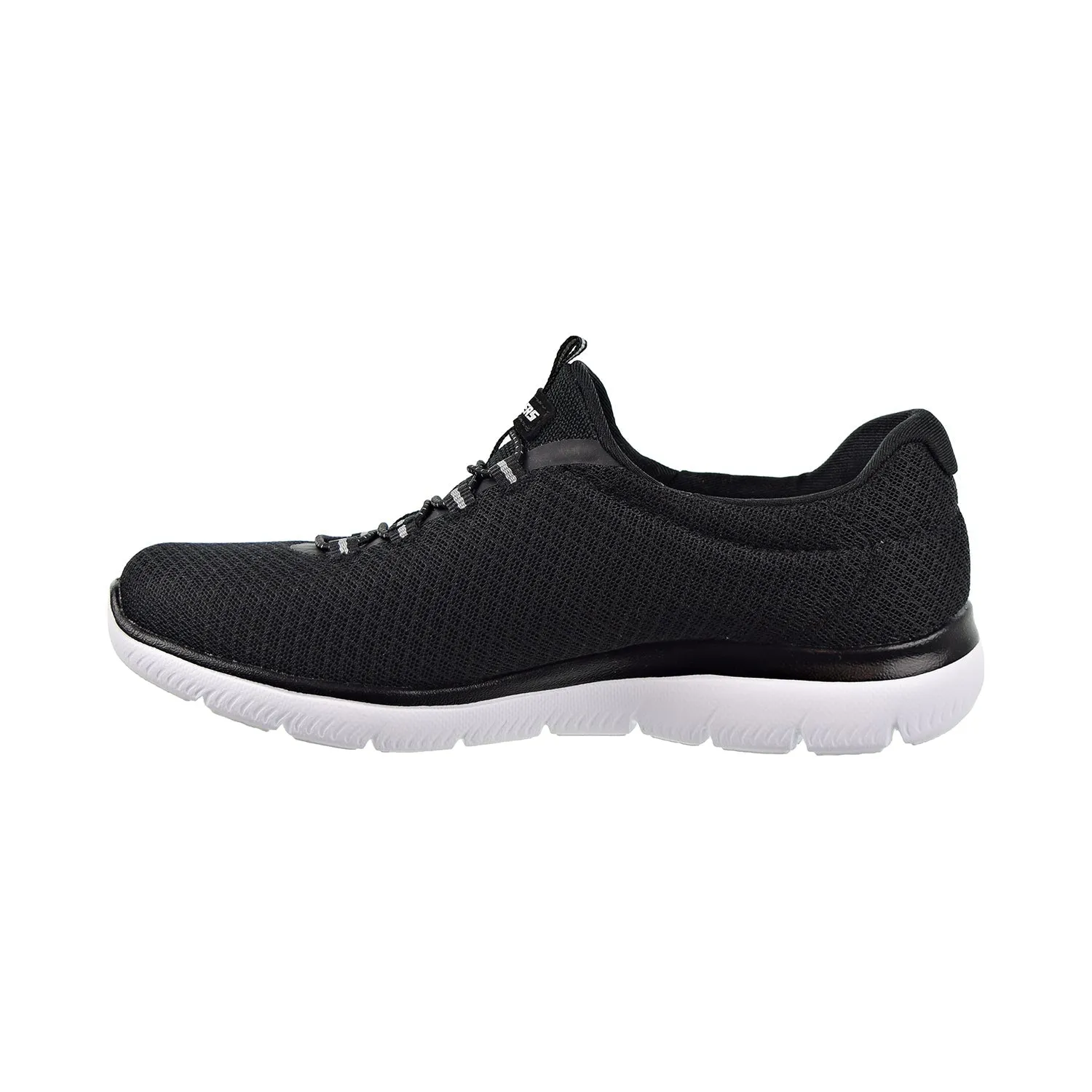 Skechers Summits Womens Shoes Black/White