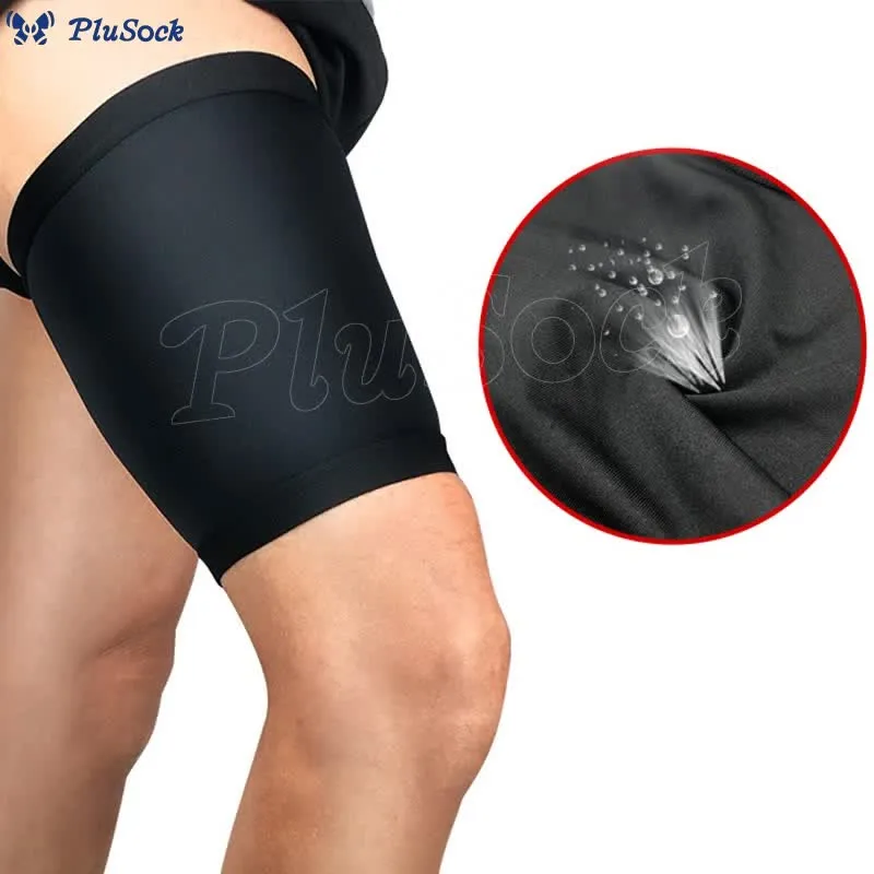 Solid Color Sports Thigh Compression Sleeve