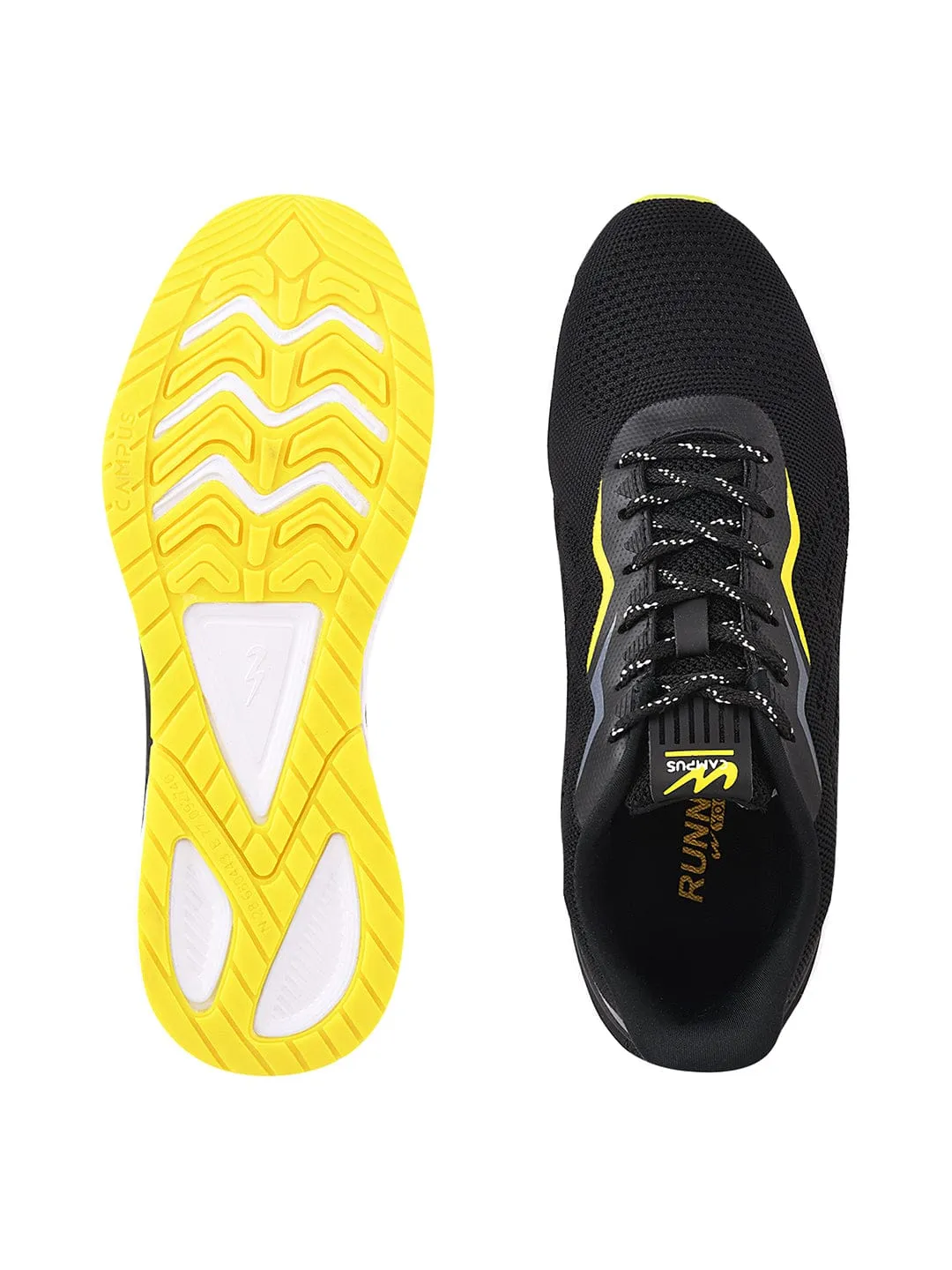 STAGE Black Men's Running Shoes