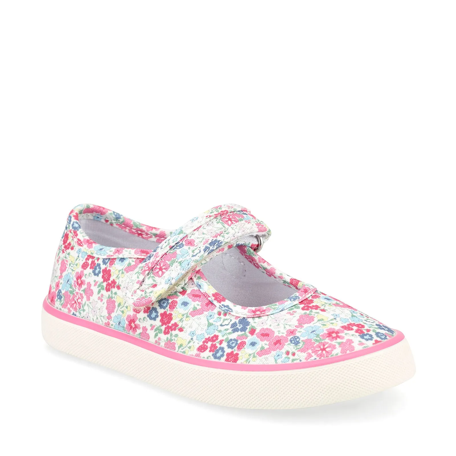 Start-Rite Canvas Shoes | Blossom | Pink Multi
