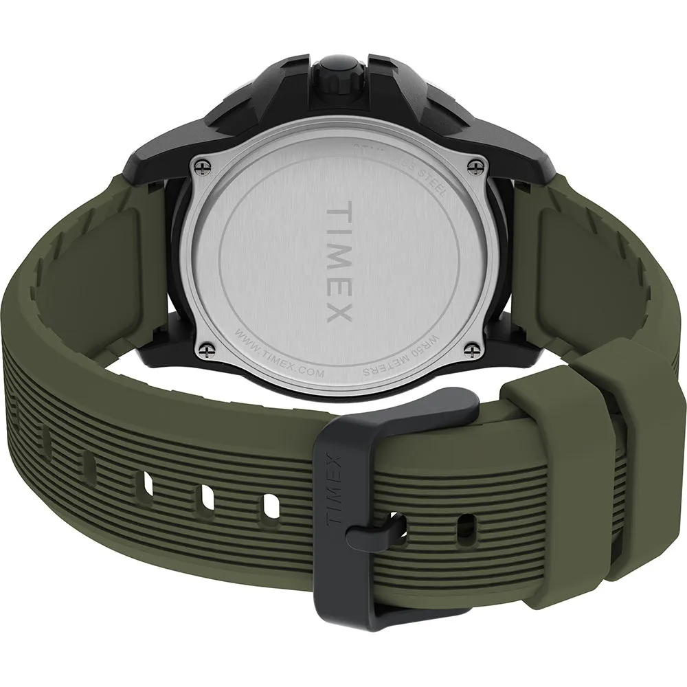 Timex Expedition Gallatin - Green Dial  Green Silicone Strap [TW4B25400]