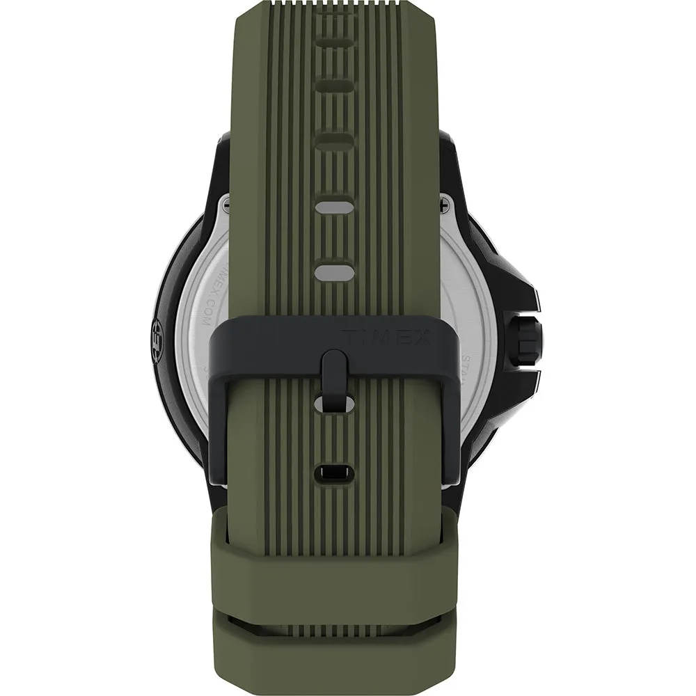 Timex Expedition Gallatin - Green Dial  Green Silicone Strap [TW4B25400]