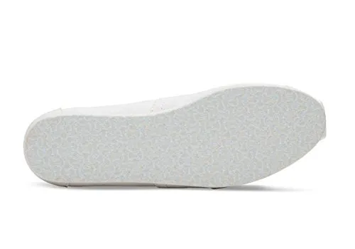 TOMS Women's Seasonal Classics Optic White Canvas 7 B - Medium