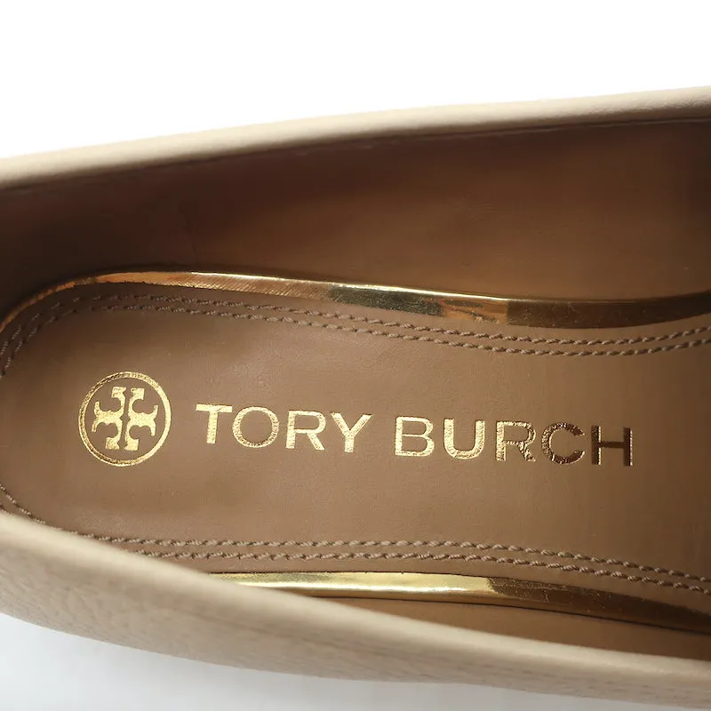 Tory Burch Jessa Horse Head Loafers Ivory Leather Size 10