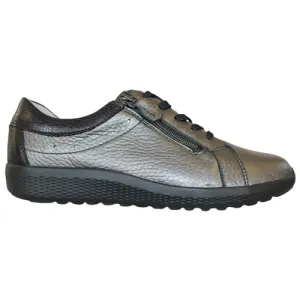 Waldlaufer Wide Fit Walkers - 634002 - Metallic Black