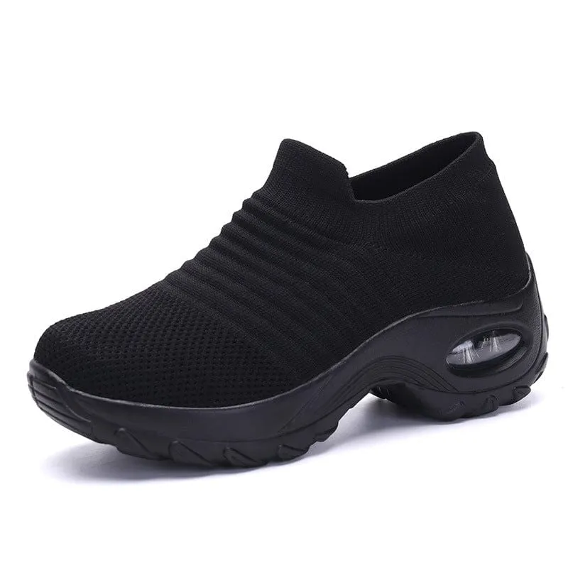 Women's Colorful Sock Walking Shoes