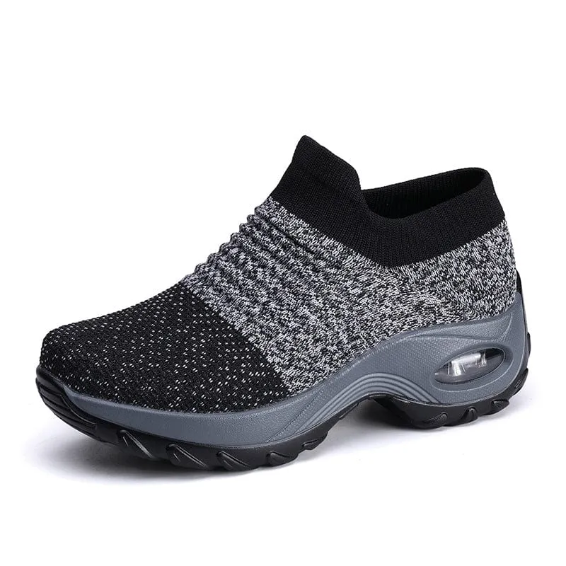Women's Colorful Sock Walking Shoes