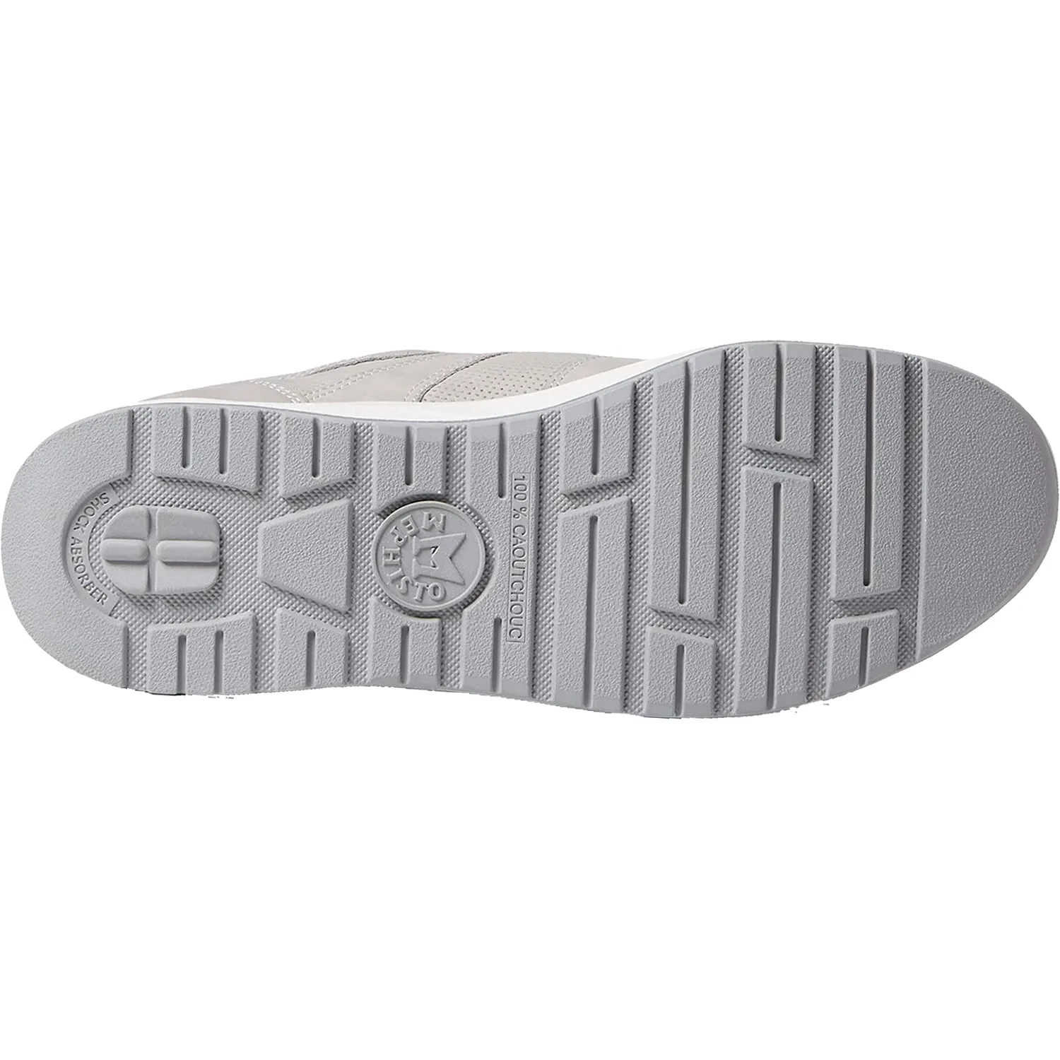 Women's Mephisto Rebeca Perf Light Grey Nubuck